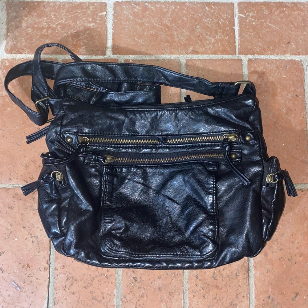Cute black purse shoulder bag